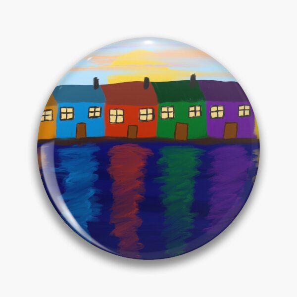 Item preview, Happy houses  designed and sold by CatJohnCranston.