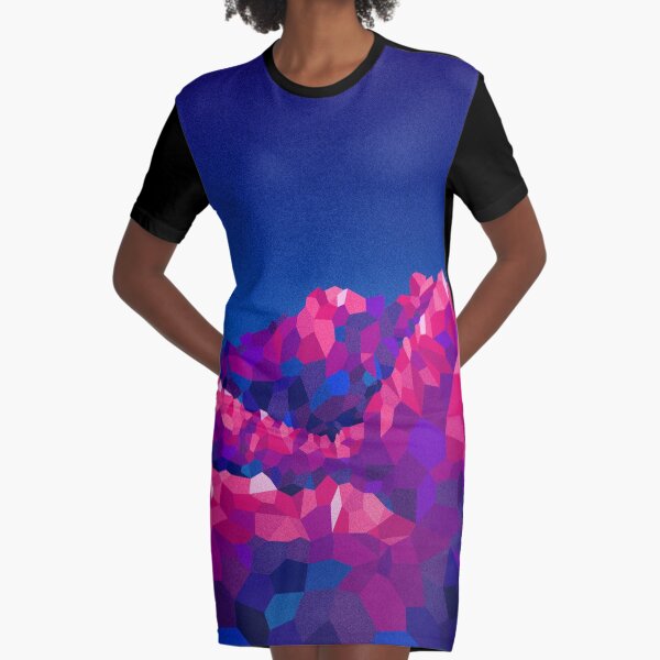 Bi Mountain Graphic T-Shirt Dress