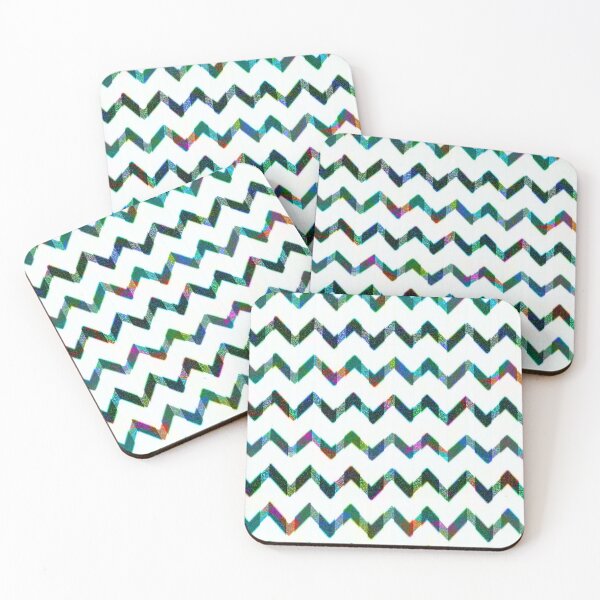 Item preview, Chevrones únicos verdes designed and sold by shiko1234.