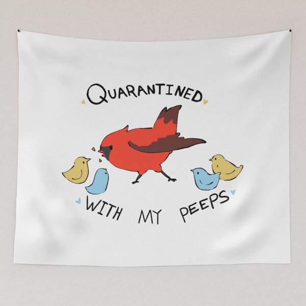 Item preview, Quarantined with my Peeps designed and sold by Alice Cheng.