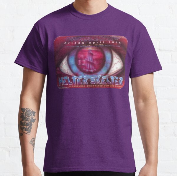 Helter-skelter 90's Rave Flyer Classic T-Shirt