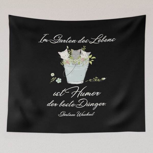 Item preview, In the garden of life, humor is the best fertilizer designed and sold by catsandmore.