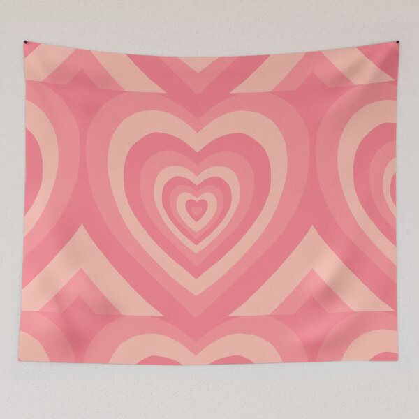 Item preview, Peach Retro Heart designed and sold by muffinstandd.