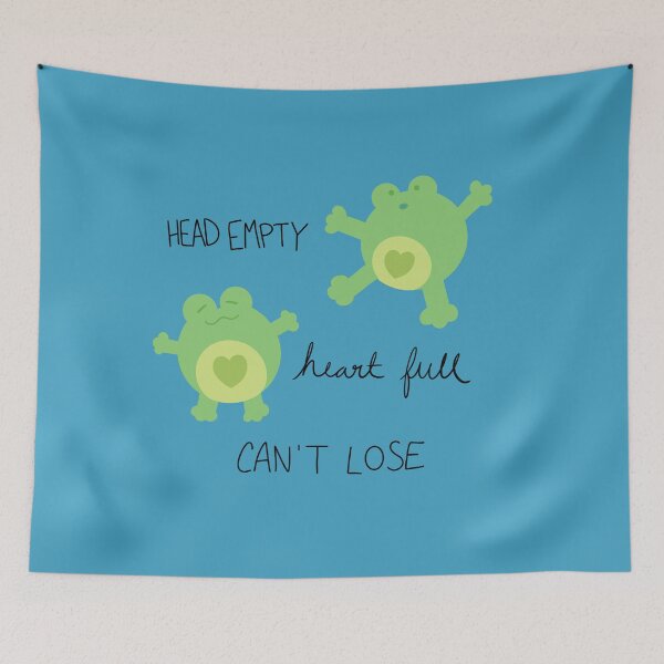 Item preview, head empty, heart full, can’t lose designed and sold by safegrenade.