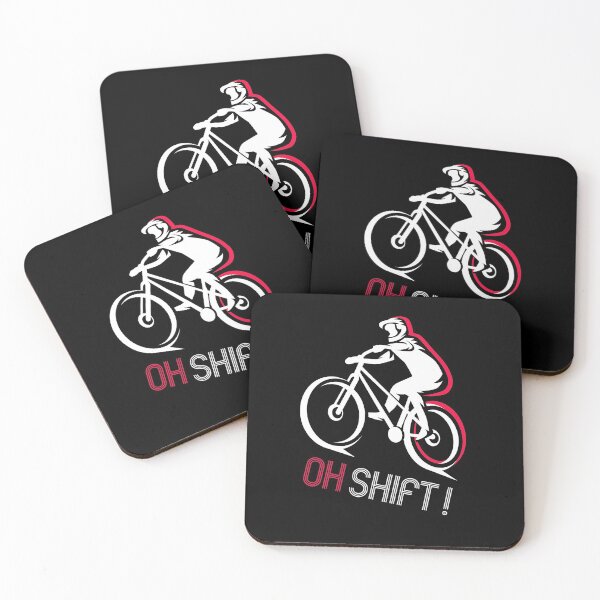 Item preview, Copy of OH SHIFT ! simple extreme biking design designed and sold by Shopyfine.