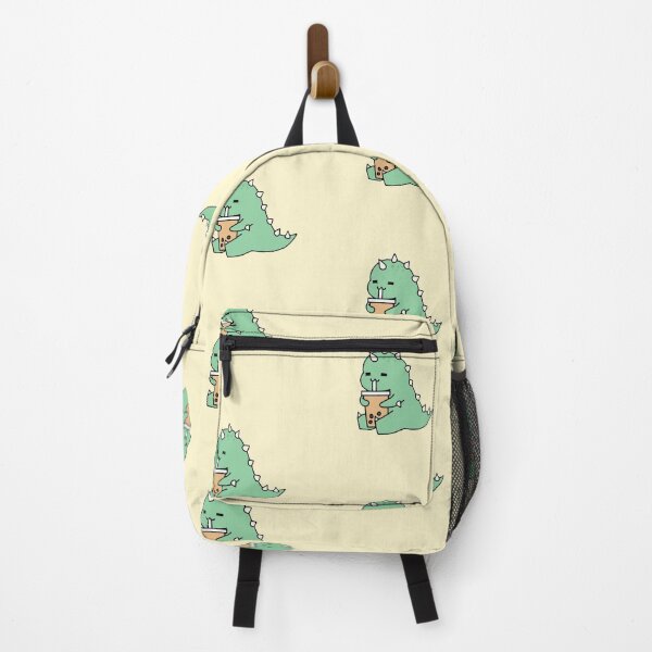 Item preview, Cute Dino drinking Bobba designed and sold by dudilyra.