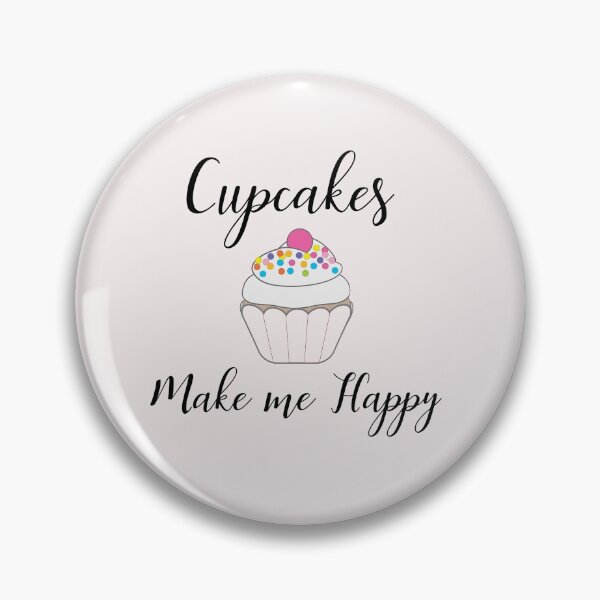 Item preview, Cupcakes make me happy  designed and sold by Sugar-Magnolia.