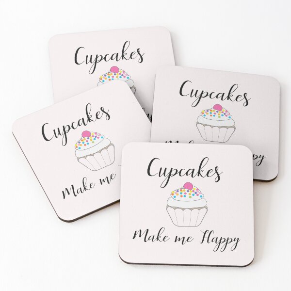 Item preview, Cupcakes make me happy  designed and sold by Sugar-Magnolia.