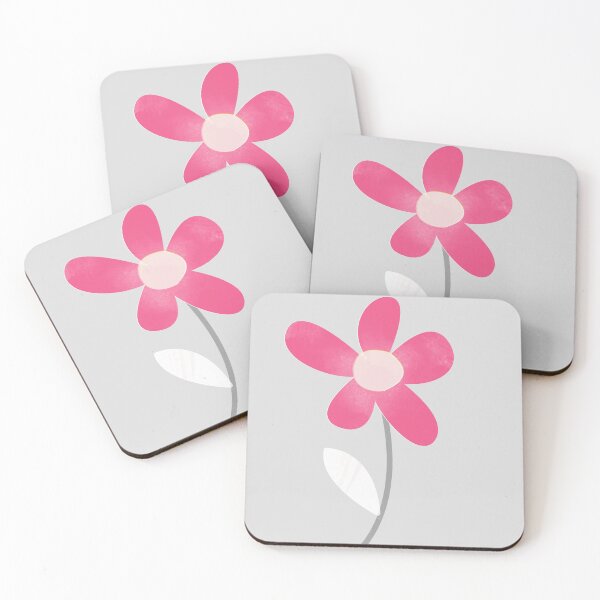 Item preview, Simple, abstract, artsy graphic pink watercolour flower floral sketch - Caroline Laursen Original designed and sold by Caroline Laursen.