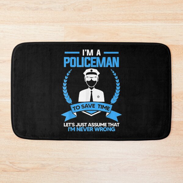Item preview, Mens Policeman Police Officer Cop Inspector Gift  designed and sold by servantdep.