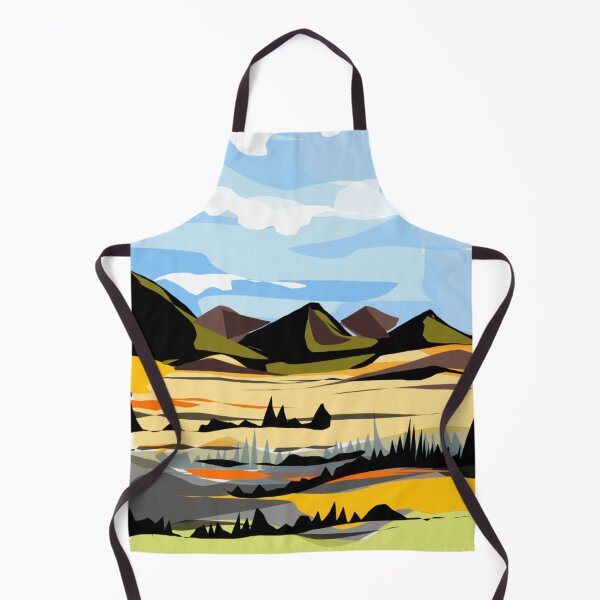 Item preview, mountainous landscape designed and sold by Jean Paul  CURTIS.