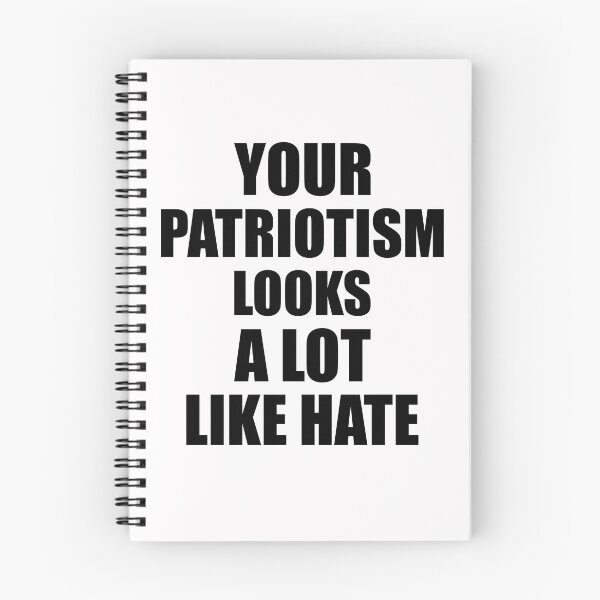 Item preview, Patriotism looks like Hate designed and sold by JaSchlog.