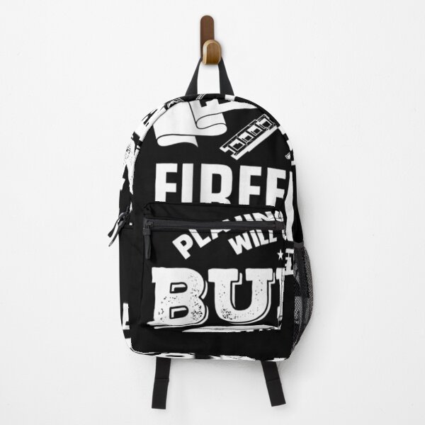 Item preview, Mens Playing With Fire Will Get You Burnt Funny Firefighter designed and sold by servantdep.