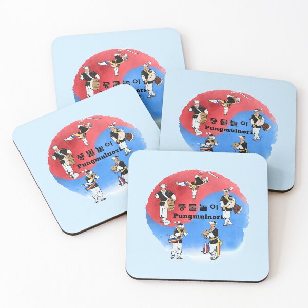 Item preview, Korean tradition Pungmulnori/Hangul/Traditional celebration/Korean culture/Korean goods designed and sold by InspiresME.