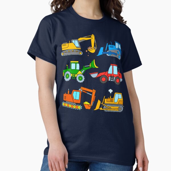 Artikel-Vorschau von Baumaschinen und Bagger, designt und verkauft von samshirts.