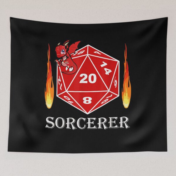 Item preview, Dnd Sorcerer D20 Rpg Tabletop Gift For A Dm Or Gamer  designed and sold by servantdep.