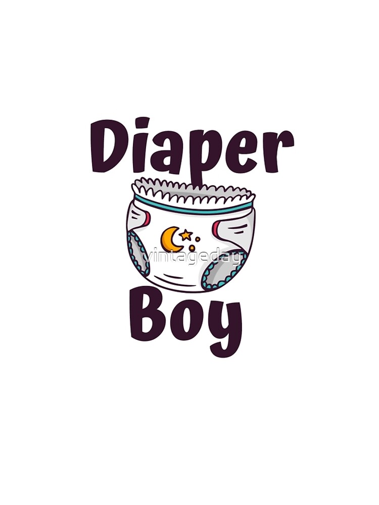 ABDL Diaper Boy DDLG adult baby diaper Graphic T-Shirt Dress for Sale by  vintageday