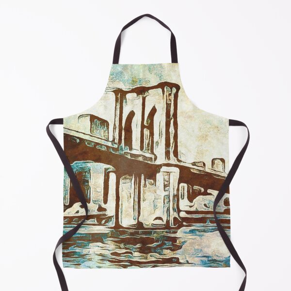 Item preview, Brooklyn Bridge Vintage Look Abstract designed and sold by Pretty-Bird.