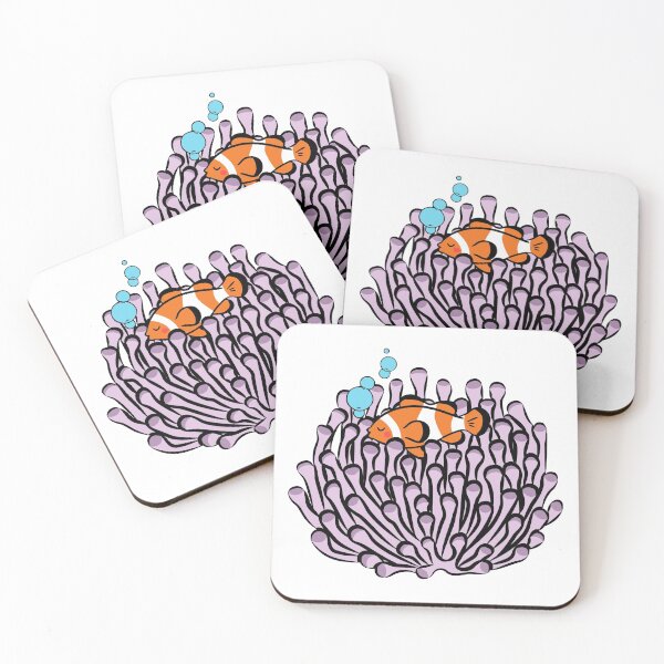Item preview, Cute Clown Fish In Purple Anemone designed and sold by Shirtey.