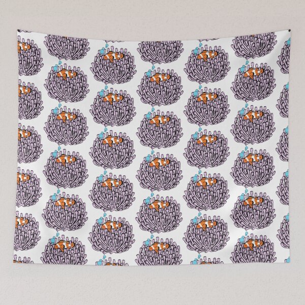 Item preview, Cute Clown Fish In Purple Anemone designed and sold by Shirtey.