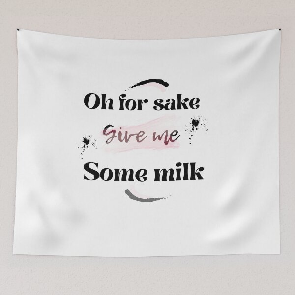 Aperçu de l'œuvre Oh pour l'amour, donne-moi du lait créée et vendue par Luna-shop16.