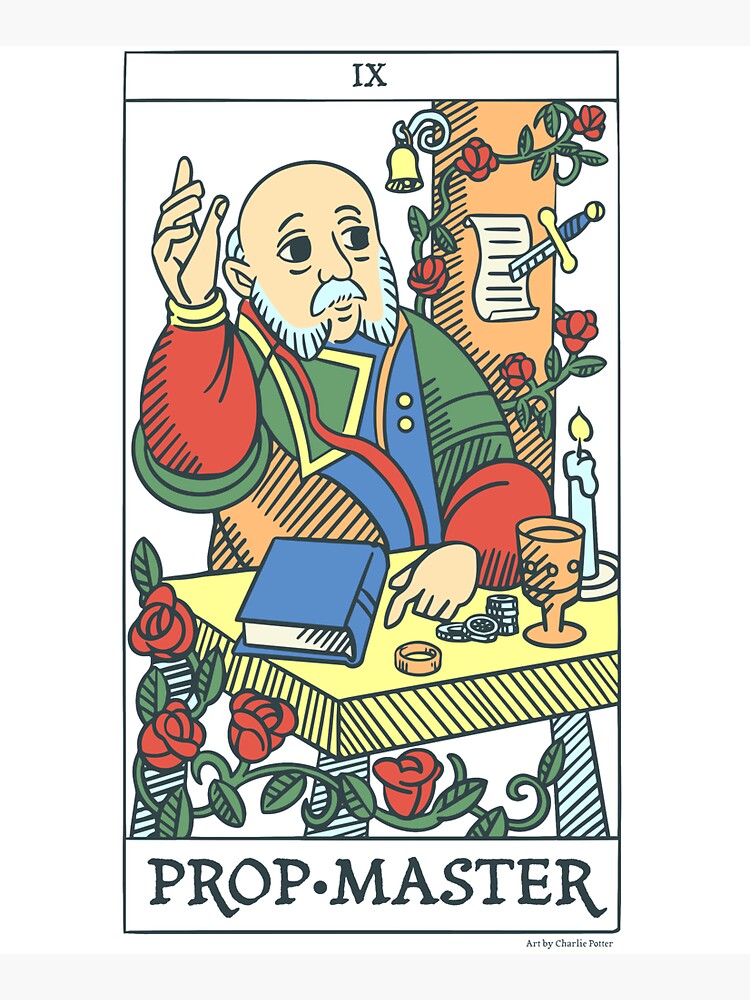 Thumbnail 5 of 5, Tote Bag, Prop Master *No Background* designed and sold by Proptologist.