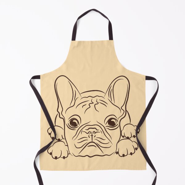 Item preview, French Bulldog Line Style on Light BG designed and sold by tuzlay.