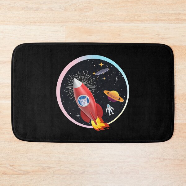 Item preview, Cat in Rocket 3 (Orange Kitty) designed and sold by leBoosh-Designs.