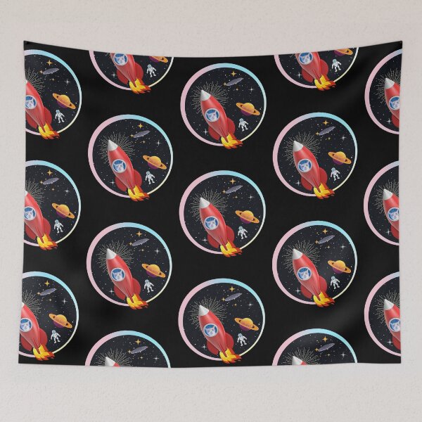 Item preview, Cat in Rocket 3 (Orange Kitty) designed and sold by leBoosh-Designs.
