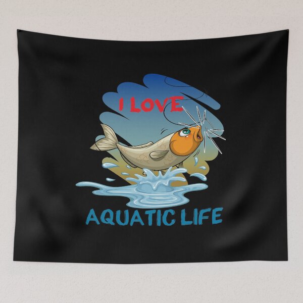 Item preview, I love aquatic life designed and sold by hicham4you.