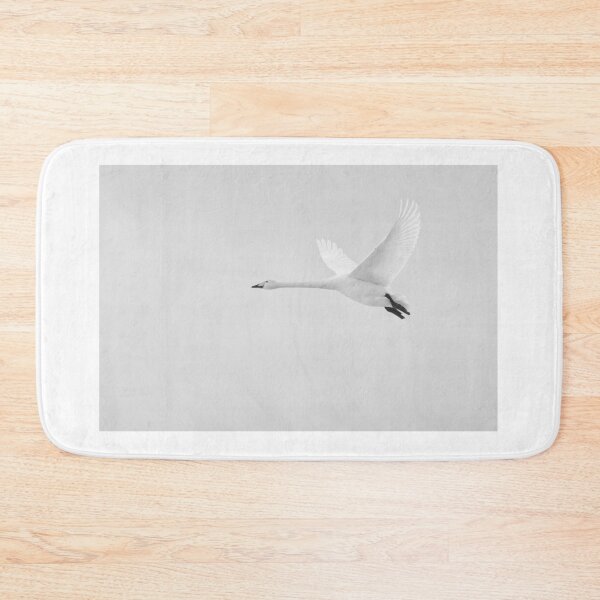 Item preview, Flyby 4 Whooper Swan bw designed and sold by Jouko Lehto Photography.