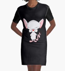 Pinky and The Brain - Brain Graphic T-Shirt Dress