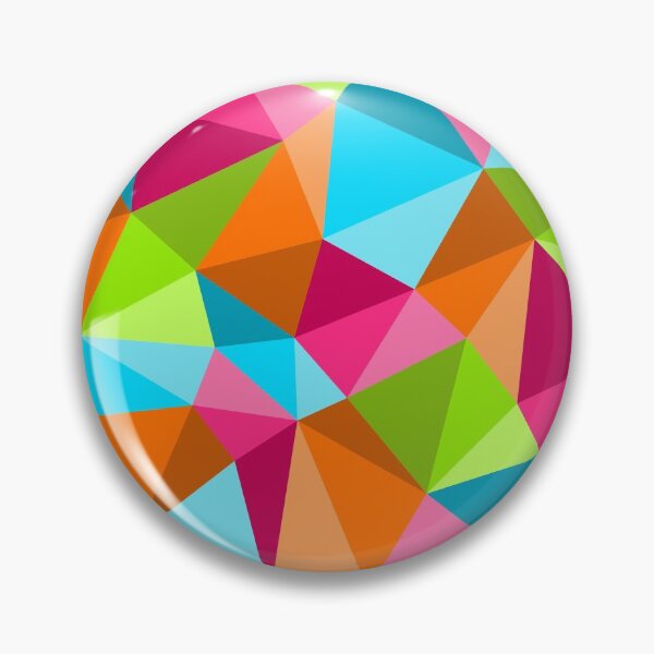 Item preview, Colorful Geometric Triangles designed and sold by phee-phee.