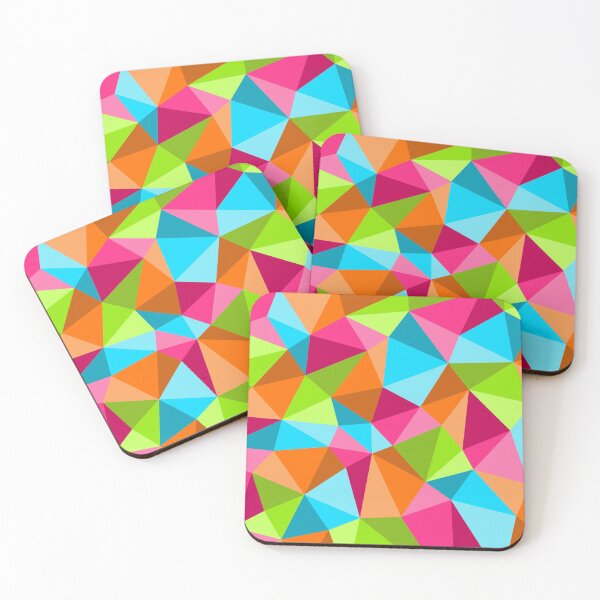 Item preview, Colorful Geometric Triangles designed and sold by phee-phee.