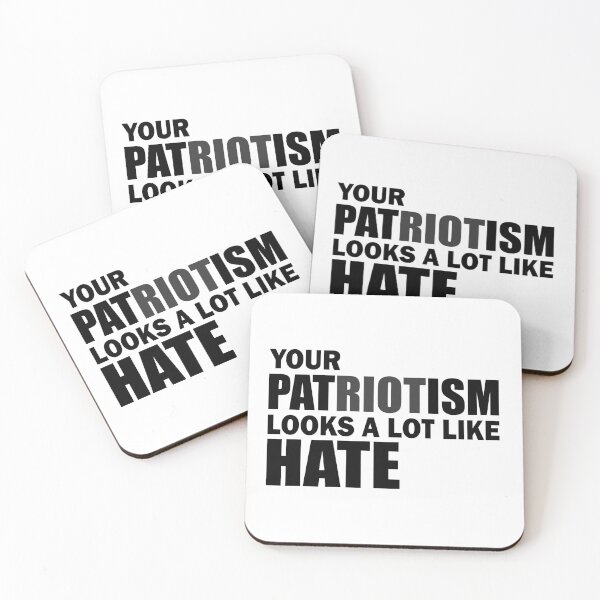 Item preview, Your Patriotism looks like Hate designed and sold by JaSchlog.