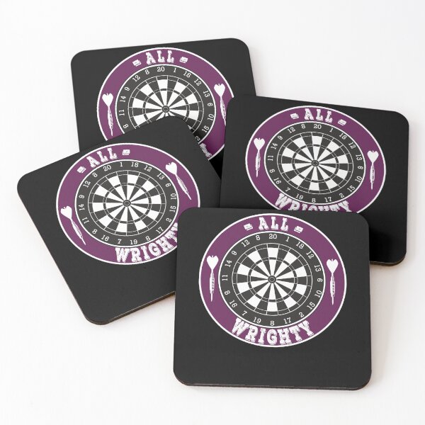 Artikelvorschau, Darts Pun All Wrighty Dartboard entworfen und verkauft von OmmeDesigns.