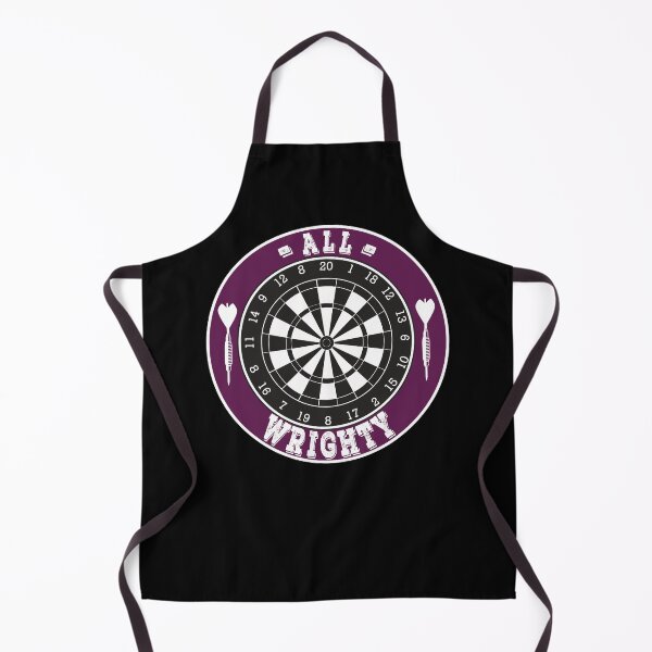 Item preview, Darts Pun All Wrighty Dartboard designed and sold by OmmeDesigns.