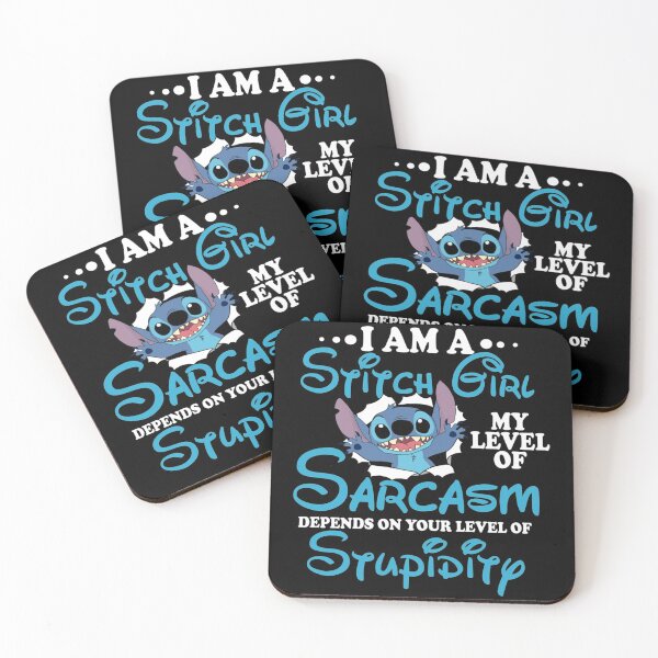 Item preview, My Level Of Sarcasm Stitch Sarcasm Stupidity designed and sold by Marry1102.