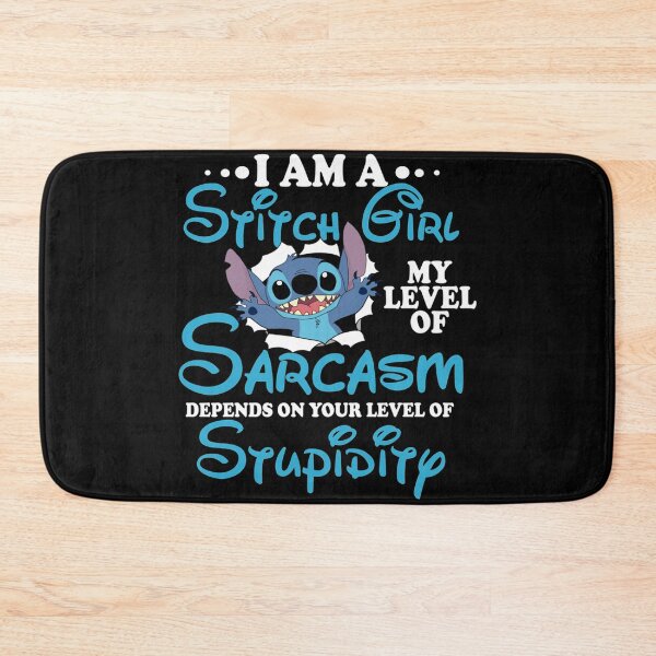 Item preview, My Level Of Sarcasm Stitch Sarcasm Stupidity designed and sold by Marry1102.