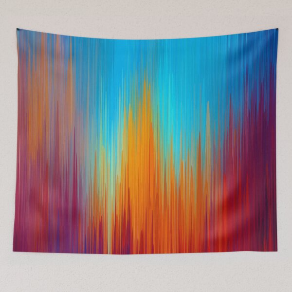 Item preview, Unique and Colorful Glitch Gradient designed and sold by pugmom4.