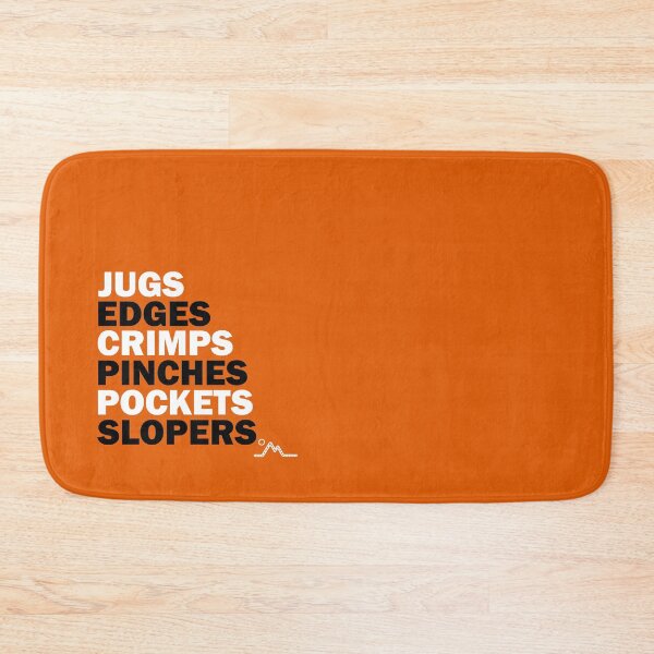 Item preview, Climbing Holds (Jugs Edges Crimps Pinches Pockets Slopers) designed and sold by joyofclimbing.
