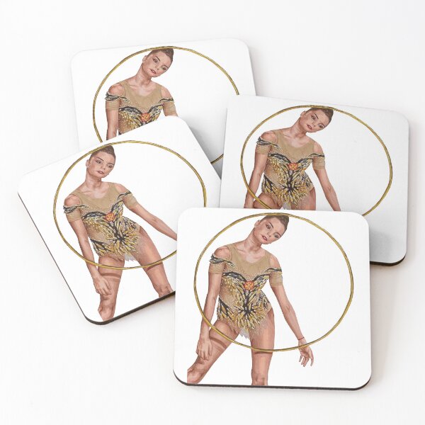Item preview, Rhythmic gymnastics Dina Averina Hoop designed and sold by rhythmicdrawing.