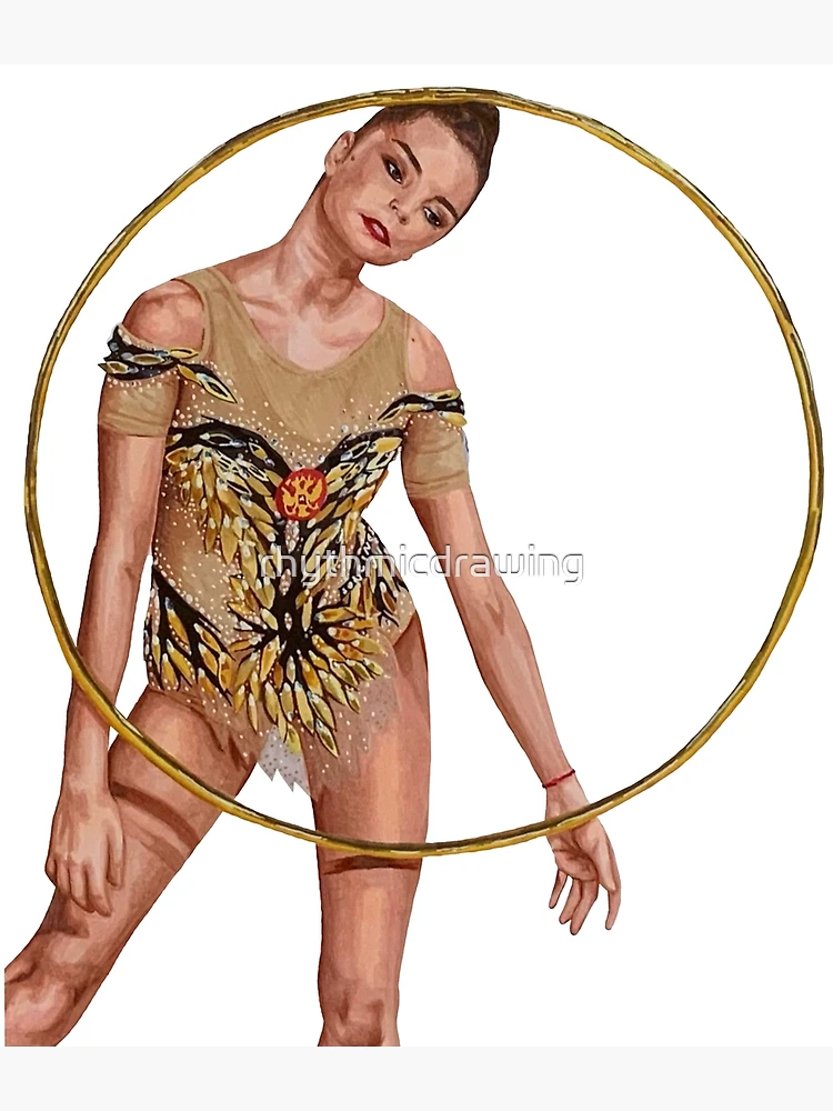 Rhythmic gymnastics Dina Averina Hoop Photographic Print for