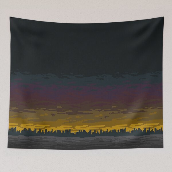 Item preview, PIXEL SKYLINE designed and sold by MysticPotato.