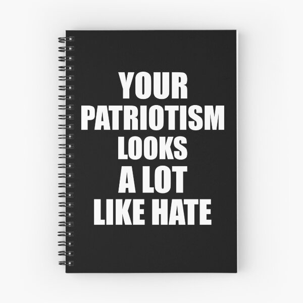 Item preview, Patriotism looks like Hate designed and sold by JaSchlog.