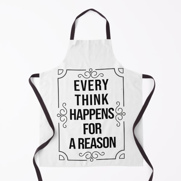 Item preview, EveryThing Happens for a Reason Quotes sticker designed and sold by Live Today.