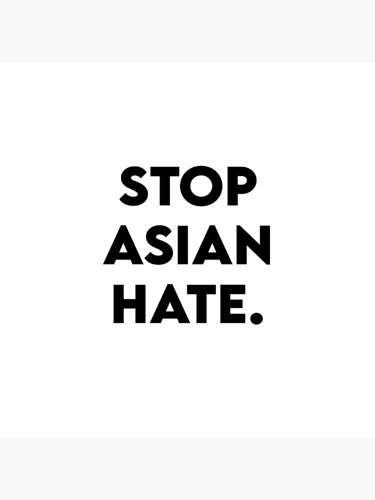 Discover stop asian hate trend and justice for asians Pin Button