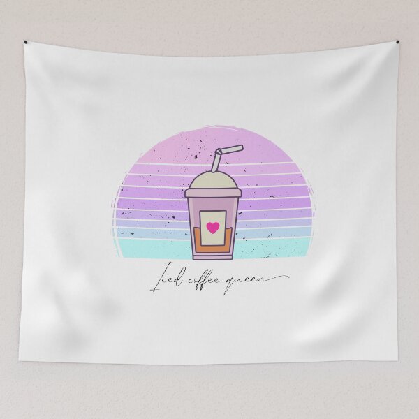 Item preview, Iced coffee queen designed and sold by Shirtgame.