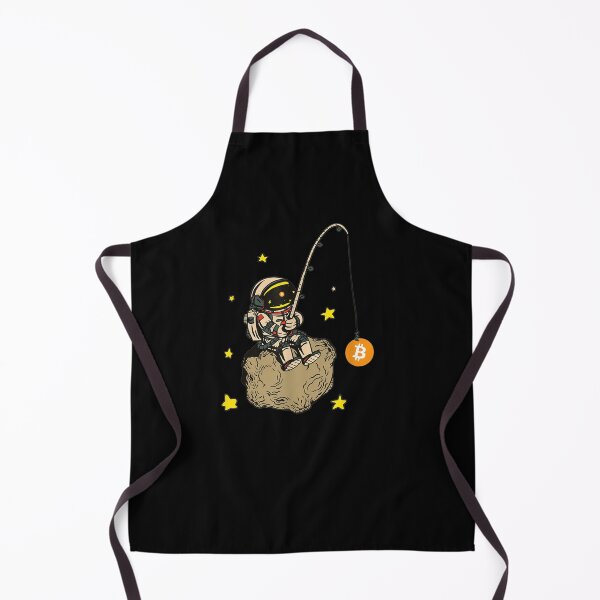 Item preview, Astronaut Fishing For Bitcoin Crypto To The Moon Btc Bitcoin designed and sold by servantdep.