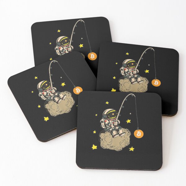 Item preview, Astronaut Fishing For Bitcoin Crypto To The Moon Btc Bitcoin  designed and sold by servantdep.